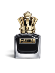 euaden Jean Paul Gaultier Scandal Pour Homme Le Parfum, taç kapaklı siyah cam şişede erkek parfümü
