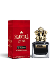 euaden Jean Paul Gaultier Scandal Pour Homme Le Parfum erkek parfümü ve kırmızı kutusu