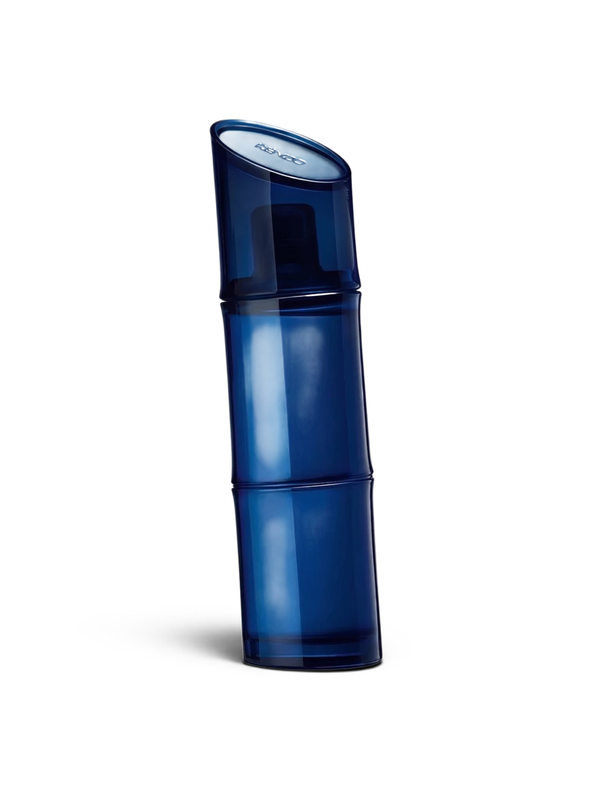 euaden KENZO Pour Homme 110 ml erkek parfümü, bambu formunda ikonik koyu mavi cam şişe tasarımı