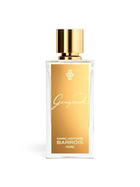 euaden Marc-Antoine Barrois Ganymede 100 ml unisex parfüm, altın rengi etiketli şık cam şişe tasarımı