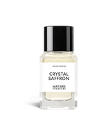 euaden MATIERE PREMIERE Crystal Saffron unisex parfüm, şık cam şişesi ve siyah kapağı ile 100 ml niş koku