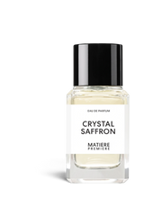 euaden MATIERE PREMIERE Crystal Saffron unisex parfüm, şık cam şişesi ve siyah kapağı ile 100 ml niş koku