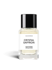 euaden MATIERE PREMIERE Crystal Saffron unisex parfüm, şık cam şişesi ve siyah kapağı ile 100 ml niş koku