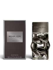 euaden Michael Kors Pour Homme Absolu erkek parfümü, zincir detaylı şık cam şişesi ve özel kutusu ile 100 ml EDP