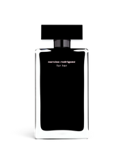 Euaden Narciso Rodriguez For Her EDT 100 ml kadın parfümü, şık siyah cam şişe tasarımıyla