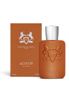 euaden Parfums de Marly Althaïr erkek parfümü, 125 ml şişesi ve şık turuncu kutusu ile lüks vanilya kokusu
