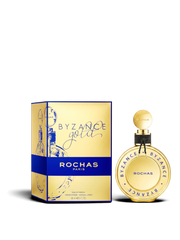 euaden ROCHAS Byzance Gold kadın parfümü, altın rengi şık şişesi ve kutusu ile 90 ml EDP