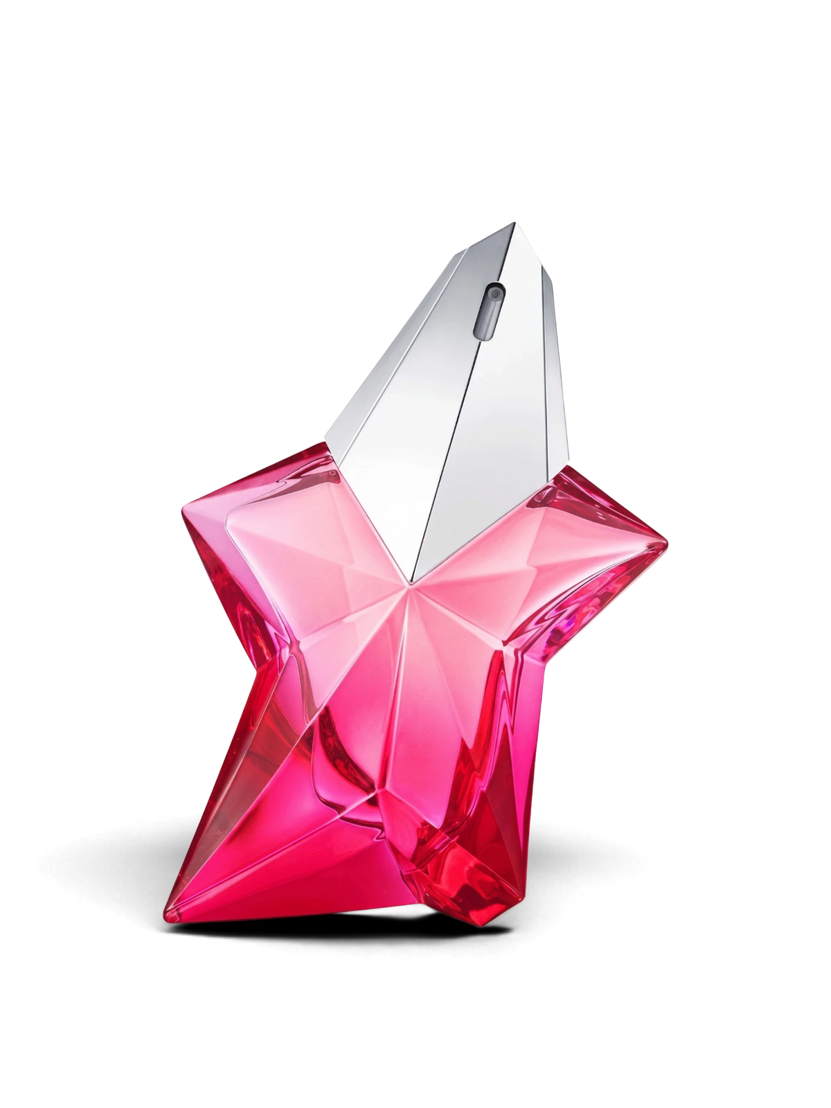 euaden Thierry Mugler Angel Nova 100 ml kadın parfümü, ikonik yıldız şeklinde pembe cam şişe ve metalik kapak tasarımı