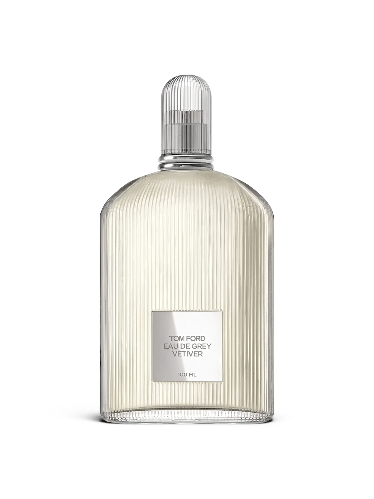 euaden Tom Ford Eau de Grey Vetiver erkek parfümü, şeffaf cam şişeli, ferah ve odunsu notalara sahip 100 ml EDT
