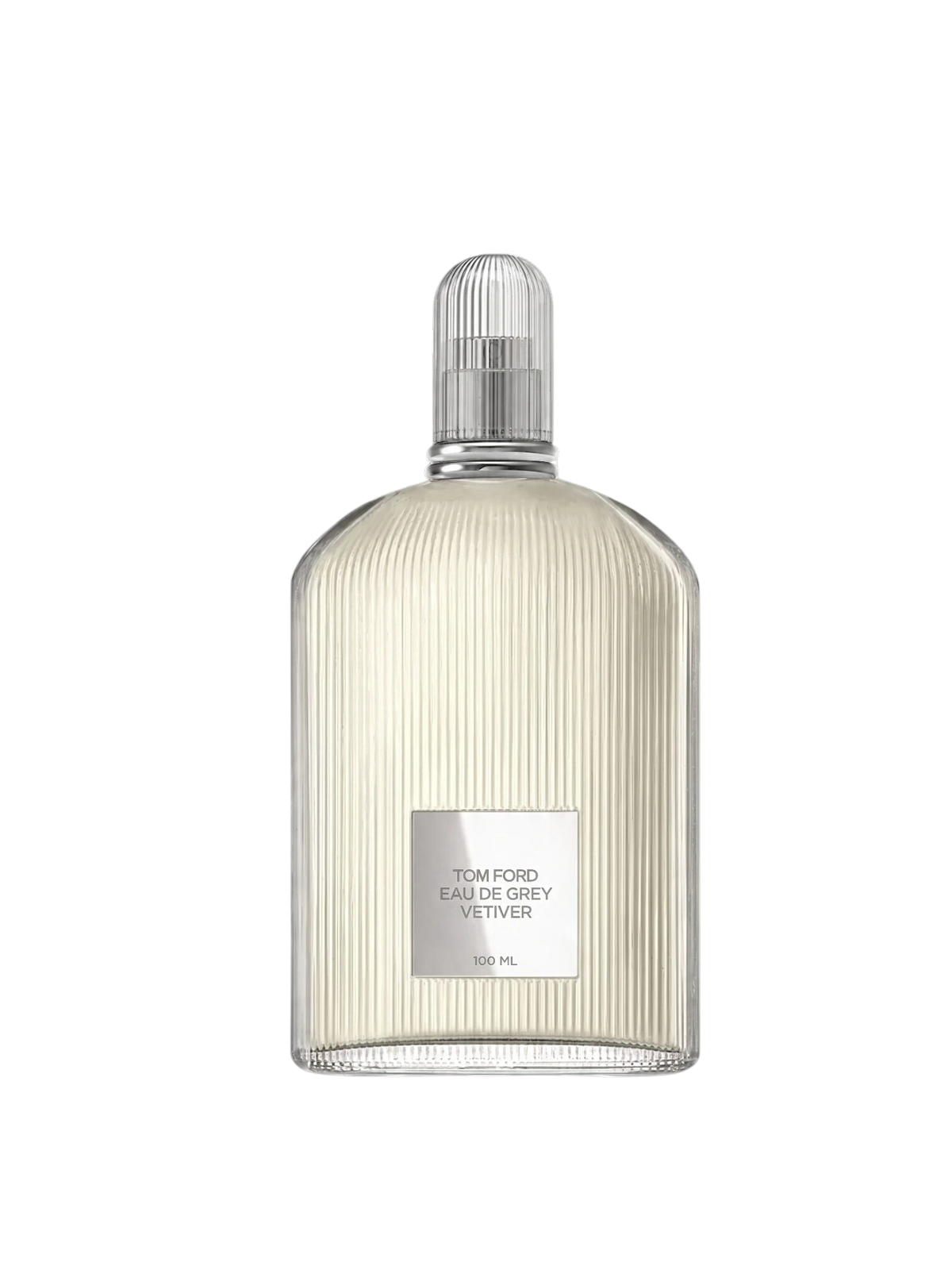 euaden Tom Ford Eau de Grey Vetiver erkek parfümü, şeffaf cam şişeli, ferah ve odunsu notalara sahip 100 ml EDT
