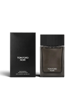 euaden Tom Ford Noir 100 ml erkek parfümü, siyah çizgili kutusu ve şık cam şişesiyle lüks bir görünüm sunuyor.