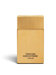 euaden Tom Ford Noir Extreme erkek parfüm, altın rengi metalik şişe tasarımı ve lüks detaylarıyla öne çıkıyor.