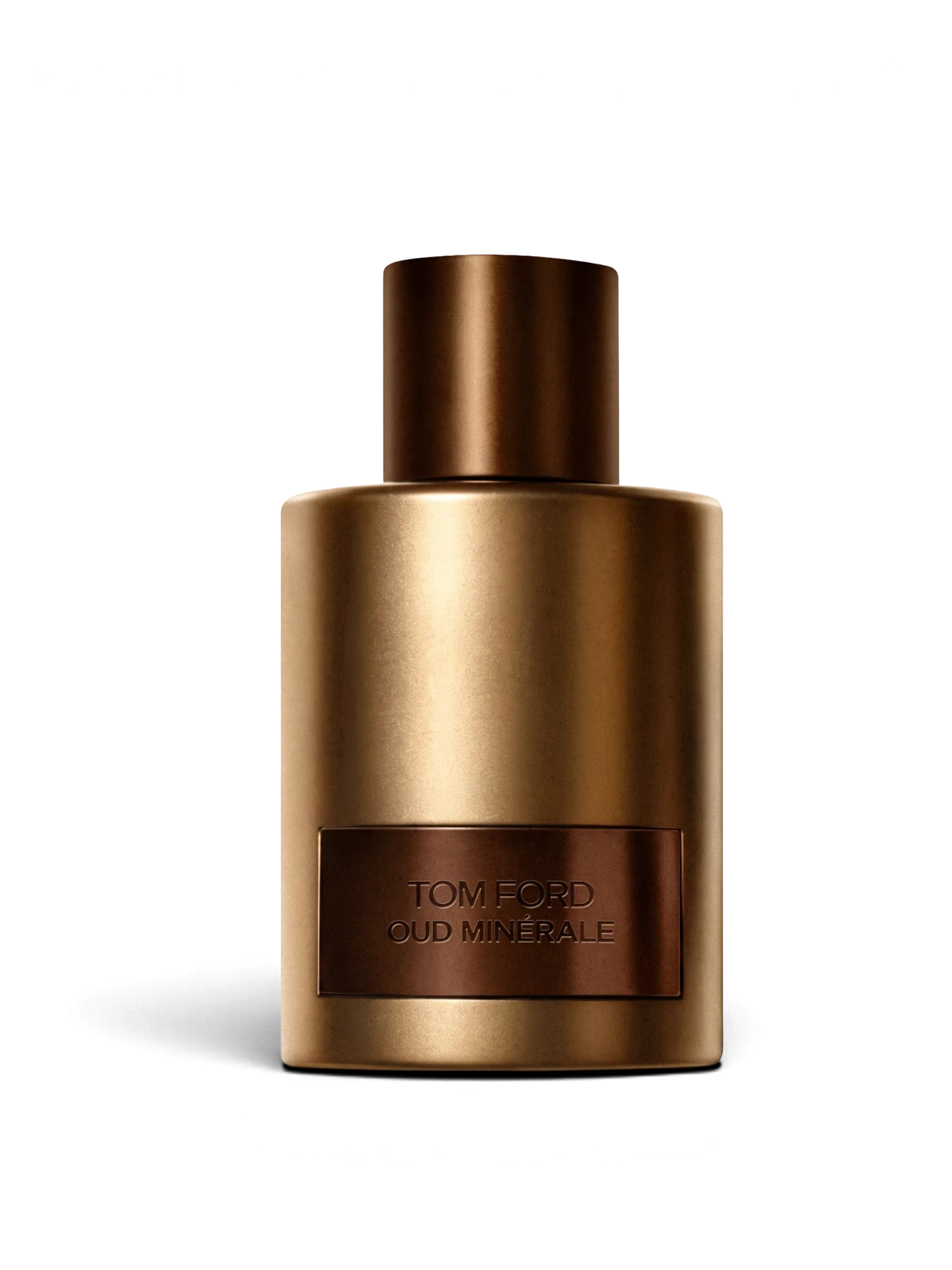 euaden Tom Ford Oud Minérale unisex parfüm, metalik bronz şişe tasarımı ve öd ağacı notalarıyla lüks koku.