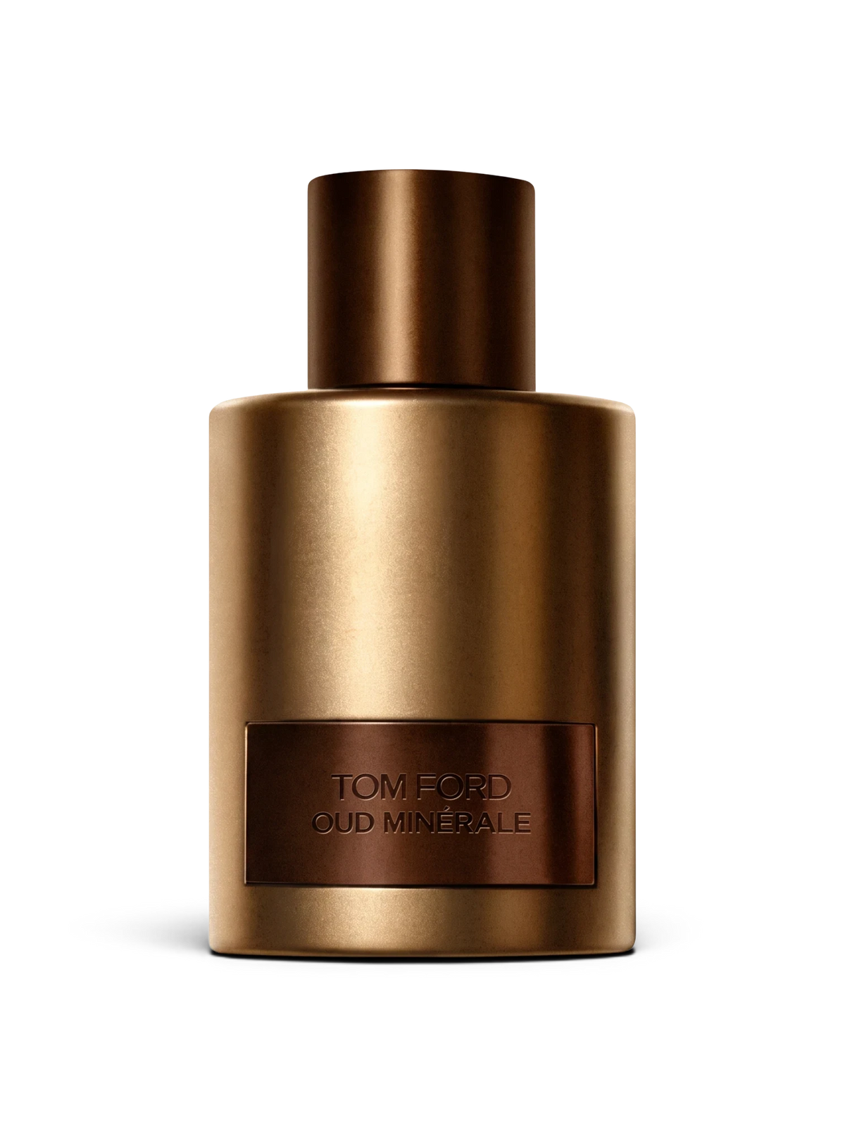 euaden Tom Ford Oud Minérale unisex parfüm, metalik bronz şişe tasarımı ve öd ağacı notalarıyla lüks koku.