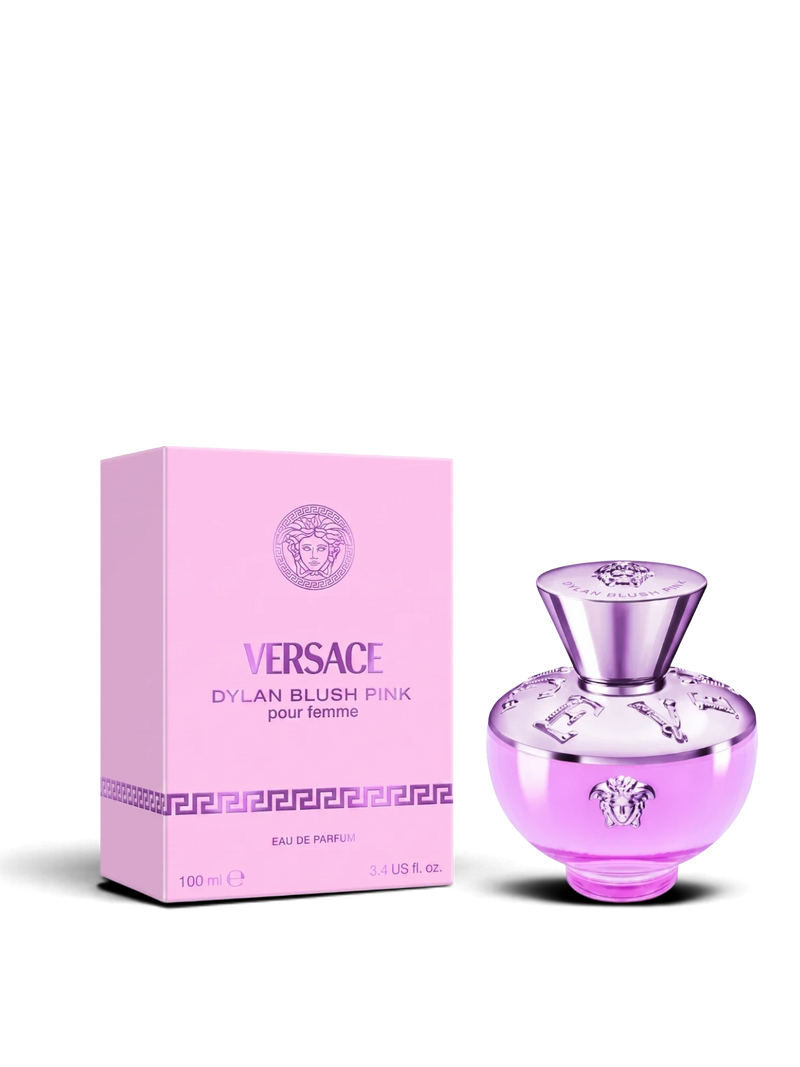 euaden Versace Dylan Blush Pink kadın parfümü, pembe şişe tasarımı ve şık kutusuyla çiçeksi ve ferah bir koku.