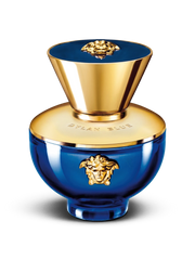 Euaden Versace Dylan Pour Femme kadın parfümü, altın detaylı amfora şişesi ve ikonik Medusa figürü ile 100 ml EDP.