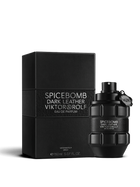 euaden Viktor & Rolf Spicebomb Dark Leather erkek parfümü, siyah el bombası formunda şişe ve özel kutusu