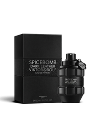 euaden Viktor & Rolf Spicebomb Dark Leather erkek parfümü, siyah el bombası formunda şişe ve özel kutusu