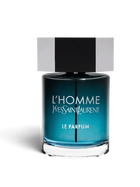 euaden Yves Saint Laurent L'Homme Le Parfum 100 ml erkek parfümü, şık cam şişesi ve ikonik siyah kapak tasarımıyla