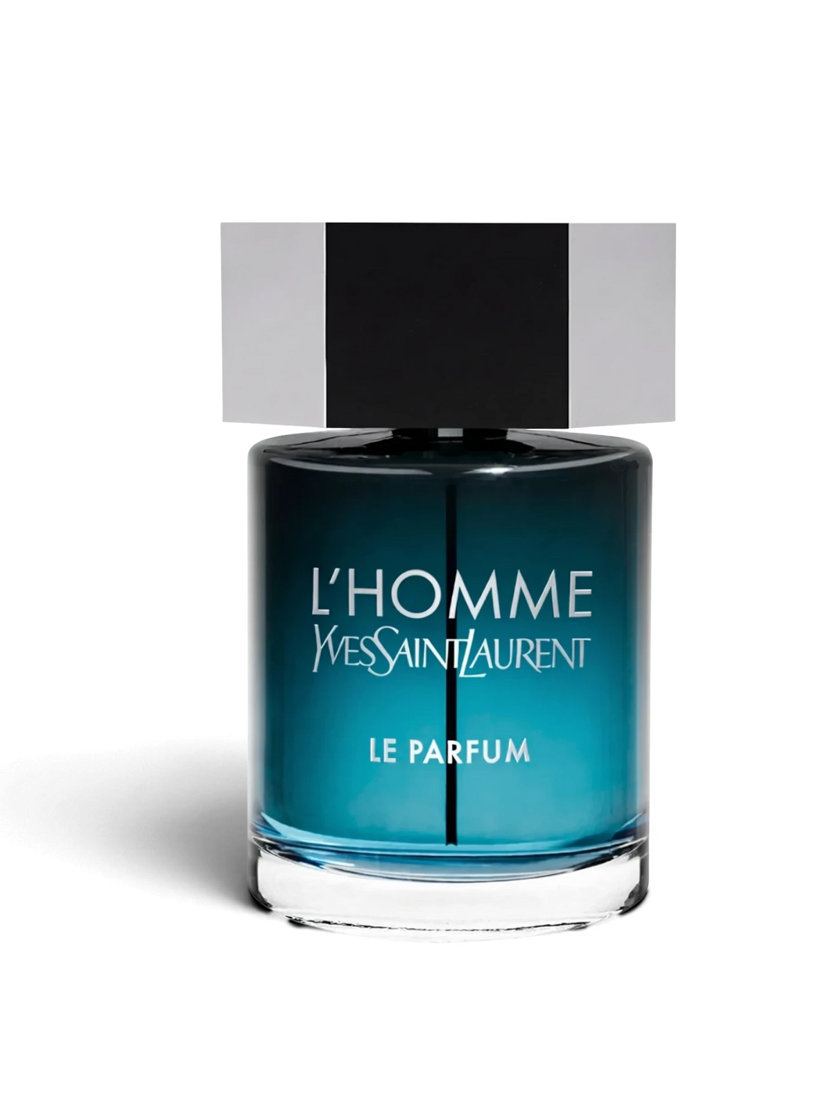 euaden Yves Saint Laurent L'Homme Le Parfum 100 ml erkek parfümü, şık cam şişesi ve ikonik siyah kapak tasarımıyla