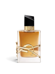 euaden YVES SAINT LAURENT Libre Intense kadın parfümü, altın logolu şık cam şişesi ve kehribar rengi kokusuyla.