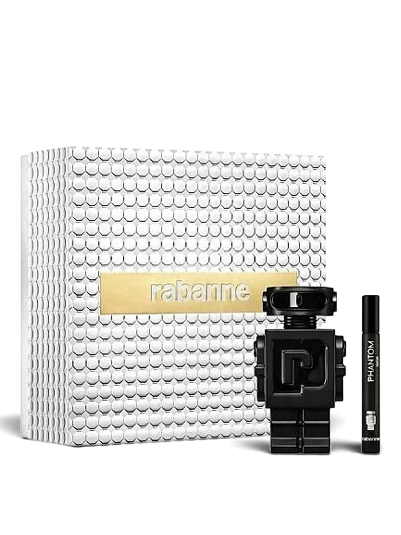 euaden Rabanne Phantom Parfum erkek hediye seti, 100ml robot şişe ve 10ml seyahat boyu parfüm içeren özel kutu