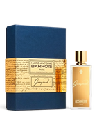 euaden MARC-ANTOINE BARROIS Ganymede 100ml unisex parfüm, altın detaylı şık şişesi ve özel lacivert kutusu ile.