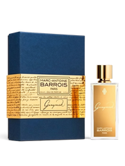 euaden MARC-ANTOINE BARROIS Ganymede 100ml unisex parfüm, altın detaylı şık şişesi ve özel lacivert kutusu ile.